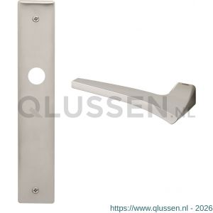 Mandelli1953 1630L BB72 Astrid deurkruk gatdeel linkswijzend op langschild 240x40 mm BB72 mat nikkel TH51630NA0211