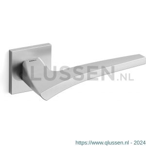 Mandelli1953 1631L Astrid deurkruk gatdeel op rozet 50x50x6 mm linkswijzend mat chroom TH51631CA0200