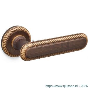 Mandelli1953 1641 Coco deurkruk op rozet 51x10 mm mat brons TH51641BD0100