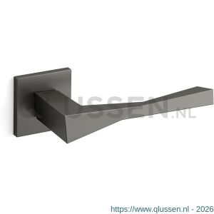 Mandelli1953 1691R Twee deurkruk gatdeel op rozet 50x50x6 mm rechtswijzend grafiet TH51691GA0300