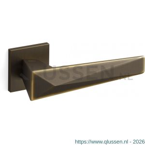Mandelli1953 1721 zeit deurkruk op rozet 50x50x6 mm mat brons TH51721BD0100