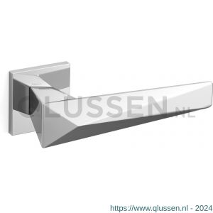 Mandelli1953 1721L zeit deurkruk gatdeel op rozet 50x50x6 mm linkswijzend chroom TH51721CB0200