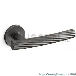 Mandelli1953 1731R Fusilla deurkruk gatdeel op rozet 51x6 mm rechtswijzend grafiet TH51731GA0300