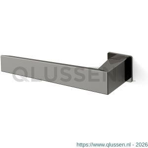Mandelli1953 1831L 40+Uno deurkruk gatdeel op rozet 29x29x2 mm linkswijzend glanzend zwart TH51831ZA0200