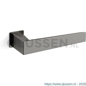 Mandelli1953 1831R 40+Uno deurkruk gatdeel op rozet 29x29x2 mm rechtswijzend glanzend zwart TH51831ZA0300