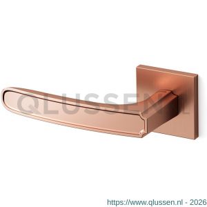 Mandelli1953 1871L Frame Q deurkruk gatdeel op rozet 50x50x6 mm linkswijzend rose goud TH51871RB-RA0200