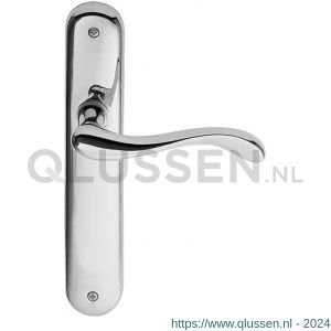 Mandelli1953 450 WC55/8 Ande deurkruk op langschild 238x40 mm WC55/8 chroom TH50450CB0883