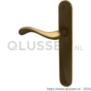 Mandelli1953 450L BB56 Ande deurkruk gatdeel linkswijzend op langschild 238x40 mm BB56 brons TH50450BC0201