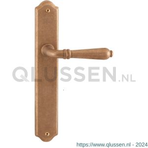 Mandelli1953 530 Sevilla deurkruk op schild blind messing getrommeld TH50530MC0100