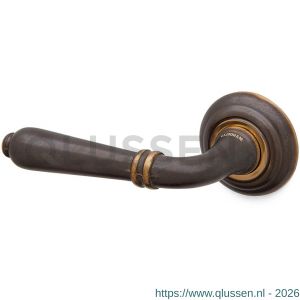 Mandelli1953 531L Sevilla deurkruk gatdeel linkswijzend op rozet 51x12 mm imperial brons TH50531BB0200