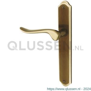 Mandelli1953 690L Rondo deurkruk gatdeel linkswijzend op langschild 260x47 mm blind brons TH50690BC0200