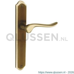 Mandelli1953 690R PC55 Rondo deurkruk gatdeel rechtswijzend op langschild 260x47 mm PC55 brons TH50690BC0332