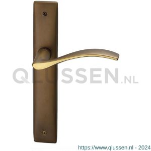 Mandelli1953 710R Zen deurkruk gatdeel rechtswijzend op langschild blind mat brons TH50710BD0300