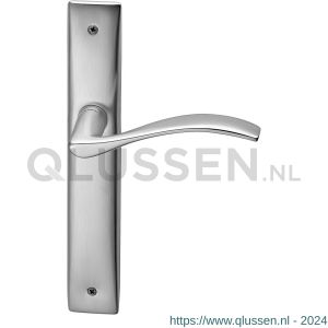 Mandelli1953 710R Zen deurkruk gatdeel rechtswijzend op langschild blind mat chroom-chroom TH50710CA-CB0300