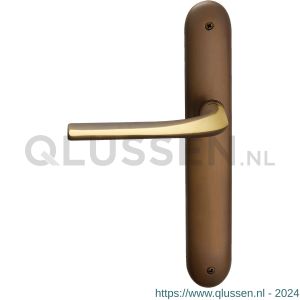 Mandelli1953 720L Filo deurkruk gatdeel linkswijzend op langschild 238x40 mm PC55 mat brons TH50720BD0232