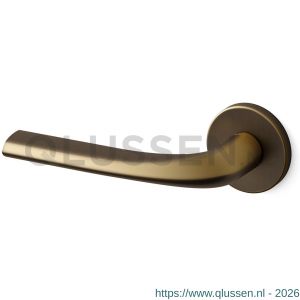 Mandelli1953 721L Filo deurkruk gatdeel op rozet 51x6 mm linkswijzend mat brons TH50721BD0200