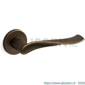 Mandelli1953 731 Spin deurkruk op rozet 51x6 mm mat brons TH50731BD0100