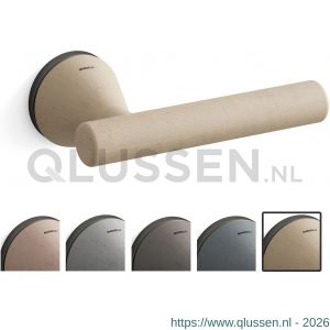 Mandelli1953 8021 Juno deurkruk op rozet 51x6 mm zand-grafiet TH58021GA-QE0100