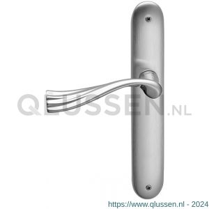 Mandelli1953 990L River deurkruk gatdeel linkswijzend op langschild 238x40 mm blind mat chroom TH50990CA0200