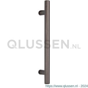 GPF Bouwbeslag Anastasius 9510.A1 deurgreep GPF16 16x198/128 mm Dark blend met bevestiging GPF9510A10198-16