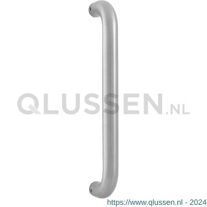 GPF Bouwbeslag RVS 9506.09 deurgreep GPF01 25x425/400 mm RVS geborsteld met enkel- en dubbelzijdige bevestiging GPF950609701