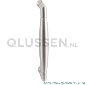 GPF Bouwbeslag RVS 4945.09A Ika deurgreep haaks 130x60/114 mm RVS geborsteld met enkel- en dubbelzijdige bevestiging met enkel- en dubbelzijdige bevestiging GPF4 9450900A