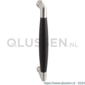 GPF Bouwbeslag RVS 4930.09A Ika deurgreep haaks 130x60/114 mm RVS geborsteld-ebben met enkel- en dubbelzijdige bevestiging GPF4 9300900A