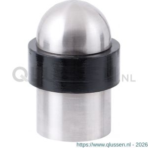 GPF Bouwbeslag RVS 0727.09 deurstopper rond 52x35 mm RVS geborsteld GPF072709000