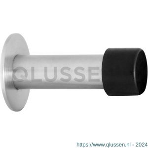 GPF Bouwbeslag RVS 0734.09 deurstopper rond 85x22/50 mm RVS geborsteld GPF073409000