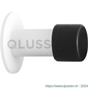 GPF Bouwbeslag ZwartWit 8733.62 deurstopper rond 60x22/50 mm wit GPF873362000