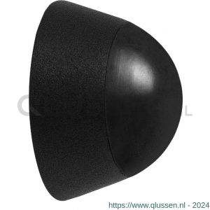 GPF Bouwbeslag ZwartWit 8724.61 deurstopper rond 37,5x25 mm zwart GPF872461000