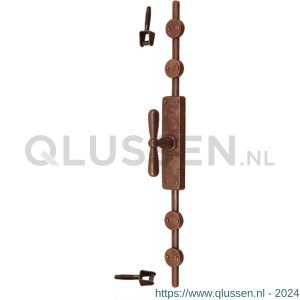 Utensil Legno FM032 espagnolet 2 stangen 1500 mm met toebehoor roest TH7003271500