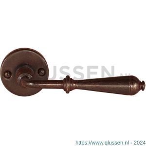 Utensil Legno FM311R M RSB deurkurk gatdeel op rozet 50x50 mm met veer rechtswijzend roest TH703117M300