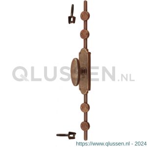 Utensil Legno FM337 espagnolet 2 stangen 1100 mm met toebehoor roest TH7033771100