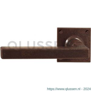 Utensil Legno FM364L M RSB deurkurk gatdeel op rozet 50x50 mm met veer gepatenteerd systeem linkswijzend roest TH703647M200