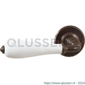 Utensil Legno FM385L/R RSB deurkruk gatdeel op rozet 50x50 mm links-rechtswijzend roest-porselein TH7038570200