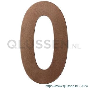 GPF Bouwbeslag Anastasius 9800.A2.0150-0 huisnummer 0 150 mm Bronze blend GPF9800A20150-0