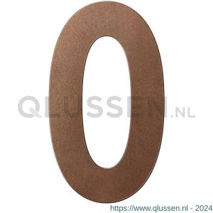 GPF Bouwbeslag Anastasius 9800.A2.0200-0 huisnummer 0 200 mm Bronze blend GPF9800A20200-0