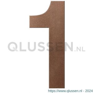 GPF Bouwbeslag Anastasius 9800.A2.0200-1 huisnummer 1 200 mm Bronze blend GPF9800A20200-1