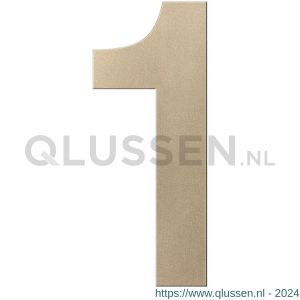 GPF Bouwbeslag Anastasius 9800.A4.0250-1 huisnummer 1 250 mm Champagne blend GPF9800A40250-1