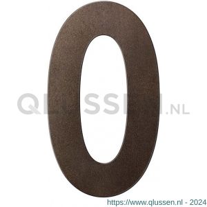 GPF Bouwbeslag Anastasius 9800.A1.0200-0 huisnummer 0 200 mm Dark blend GPF9800A10200-0