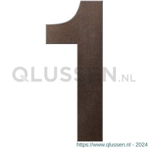 GPF Bouwbeslag Anastasius 9800.A1.0250-1 huisnummer 1 250 mm Dark blend GPF9800A10250-1