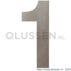 GPF Bouwbeslag Anastasius 9800.A3.0150-1 huisnummer 1 150 mm Mocca blend GPF9800A30150-1