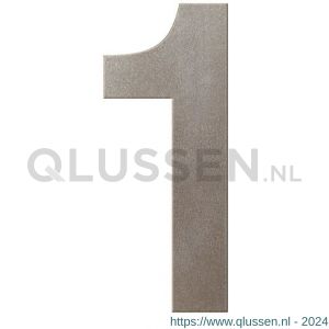 GPF Bouwbeslag Anastasius 9800.A3.0200-1 huisnummer 1 200 mm Mocca blend GPF9800A30200-1