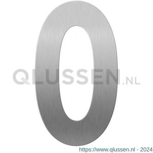 GPF Bouwbeslag RVS 9800.09.0400-0 huisnummer 0 400 mm RVS geborsteld GPF9800090400-0