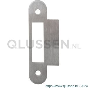 GPF Bouwbeslag RVS 0180.09 Loop sluitplaat Loop DIN links-rechts RVS U 110x24 mm RVS geborsteld GPF018009000