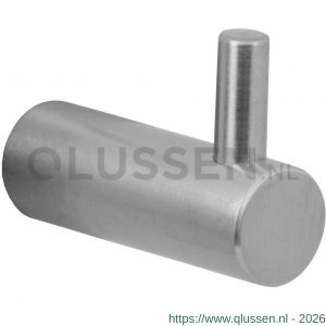 GPF Bouwbeslag RVS 0200.09 jas- en handdoekhaak 40x14 mm RVS geborsteld GPF020009813