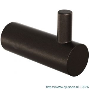 GPF Bouwbeslag Anastasius 0200.A1 jas- en handdoekhaak 40x14 mm Dark blend GPF0200A10000