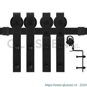 GPF Bouwbeslag ZwartWit 0530.61 kastenwandsysteem Lanka 170 cm zwart GPF053061170