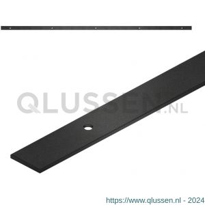 GPF Bouwbeslag ZwartWit 0570.61 schuifdeurrails 150 cm zwart GPF057061150